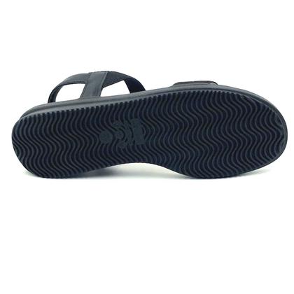 Imagem de Sandália Usaflex Anabela Elástico Preta 2029