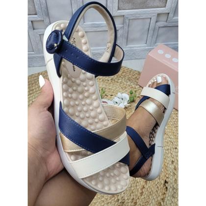 Imagem de Sandália Verde Caramelo Modare Ultra Conforto Moda Feminina