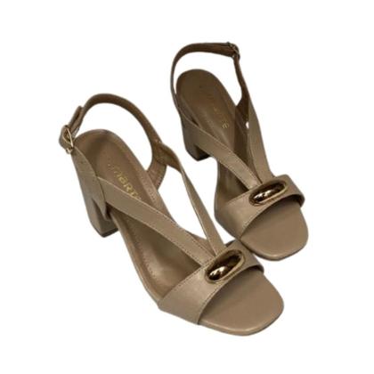 Imagem de Sandália via marte casual ref: 164-001-01 feminino