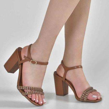 Imagem de Sandália Via Marte Feminina Salto Alto 164-007-01