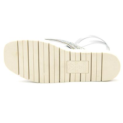 Imagem de Sandalia Via Uno Feminino 848008 Papete Plataforma Tendencia Dedo 