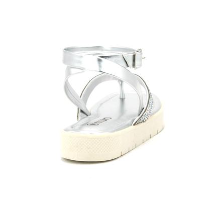 Imagem de Sandalia Via Uno Feminino 848008 Papete Plataforma Tendencia Dedo 