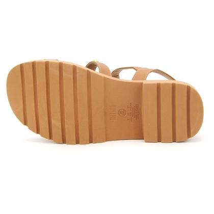 Imagem de Sandalia Vizzano 6499.100 Flatform Papete Feminino Fivela Meia Pata