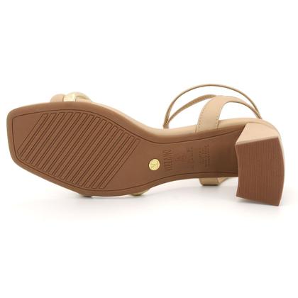 Imagem de Sandália Vizzano 6500.104 Salto Baixo Grosso Social Feminino