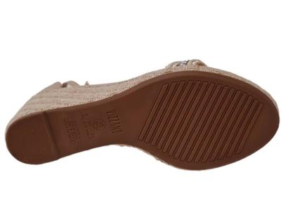 Imagem de Sandália Vizzano 6501.202 Anabela Plataforma Dourado