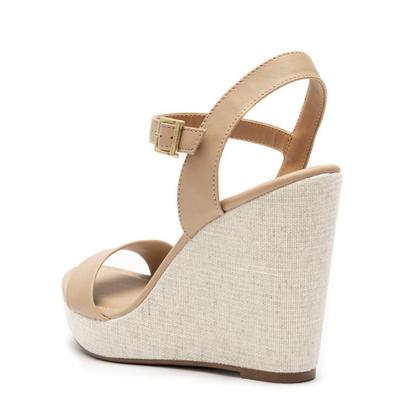 Imagem de Sandália Vizzano Anabela Bege