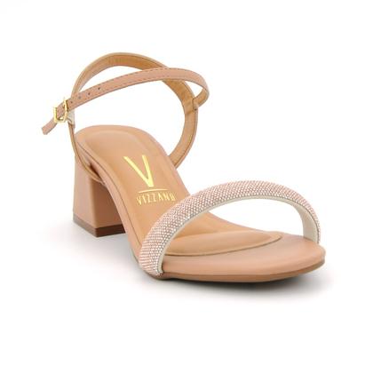 Imagem de Sandalia Vizzano Feminina 6428.139 Salto Baixo Social Strass