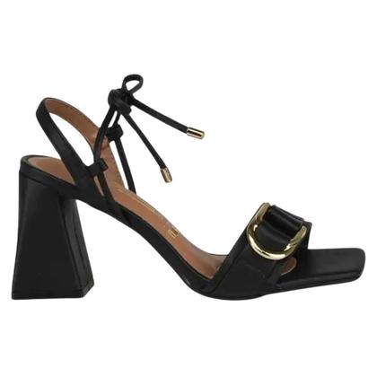 Imagem de Sandália Vizzano Feminino Salto Flare Amarrar 6464.133