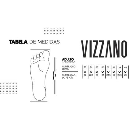 Imagem de Sandália Vizzano Flatform Tratorada Salto Médio Feminina