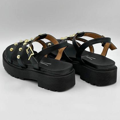 Imagem de Sandália Vizzano Flatform Tratorada Salto Médio Feminina