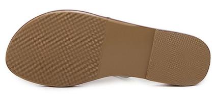 Imagem de Sandálias femininas Hinyyrin, strass, prata brilhante, tamanho 8