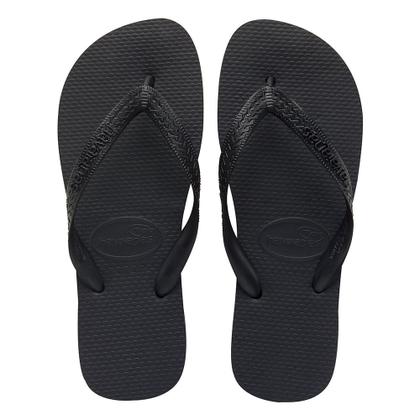 Imagem de Sandálias Havaianas Top Preto Tamanho 39/40 1 Par