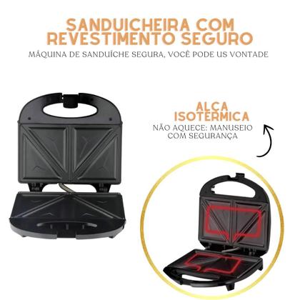 Sanduicheira 110V: lanches e grelhados práticos! - VIJODI Imagem de Sanduicheira 110V: lanches e grelhados práticos!