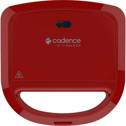 Imagem de Sanduicheira Cadence Toast & Grill Vermelha