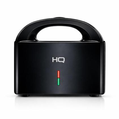 Imagem de Sanduicheira e Grill HQ 750W Antiaderente Preto HQ-SG004