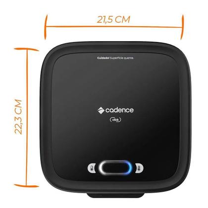 Imagem de Sanduicheira Elétrica Cadence Click SAN400 Com Botão Liga / Desliga