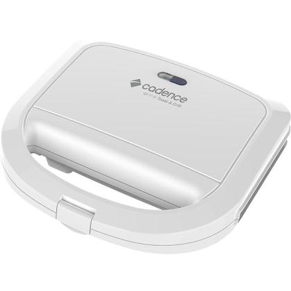 Imagem de Sanduicheira Elétrica Cadence Toast & Grill Branca 220V