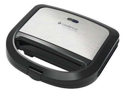 Imagem de Sanduicheira Elétrica Cadence Toast & Grill Prime Inox Cor Inox/Preto