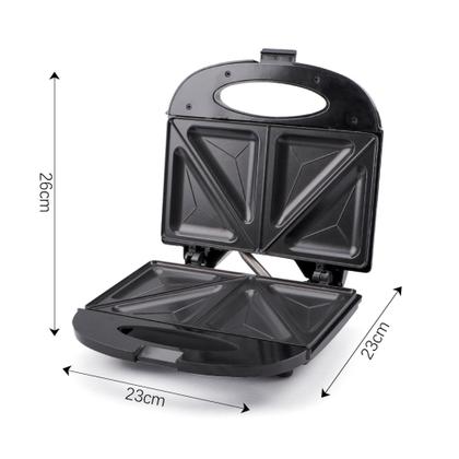 Sanduicheira Eletrica Forma de Sanduíche Inox 110V 750W Antiaderente Misto Quente - VTR Imagem de Sanduicheira Eletrica Forma de Sanduíche Inox 110V 750W Antiaderente Misto Quente