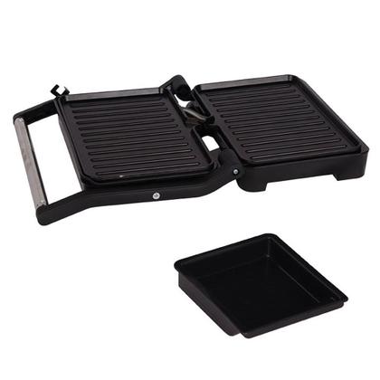 Imagem de Sanduicheira Elétrica Grill Chapa Torradeira 1000w 127v e 220v Inox