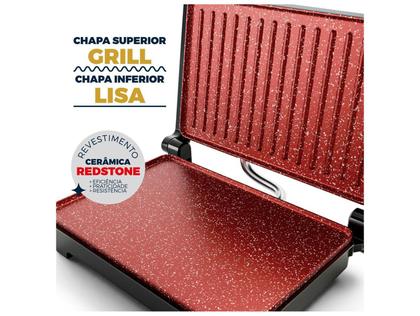Imagem de Sanduicheira Grill Britânia BGR28A 1200W Preto