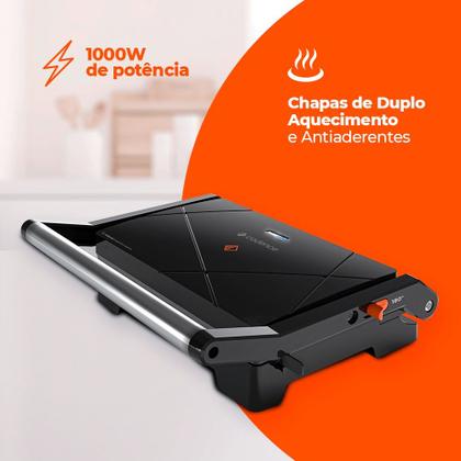 Imagem de Sanduicheira Grill Cadence Multiuso Contrast GRL616
