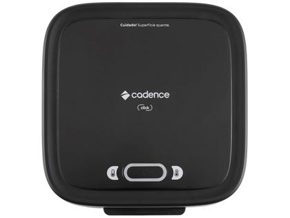 Imagem de Sanduicheira Grill Cadence Preta 750W Antiaderente Click