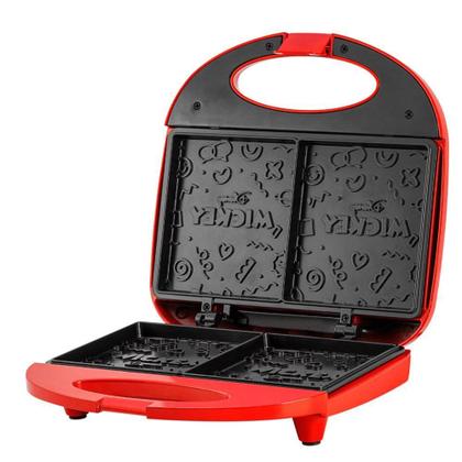 Imagem de Sanduicheira Grill Disney Mallory Mickey Mouse Funny Plates 750W