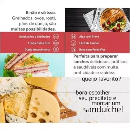 Imagem de Sanduicheira Grill E Misteira Inox Sid-01 Agratto