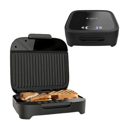 Imagem de Sanduicheira Grill Elétrica Cadence Premium 750 Watts Sanduiches Carnes 110V