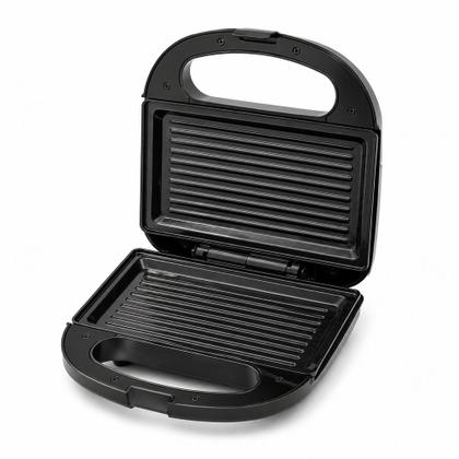 Imagem de Sanduicheira Grill Elétrico HQ 750W Antiaderente Preta HQSG003 220V