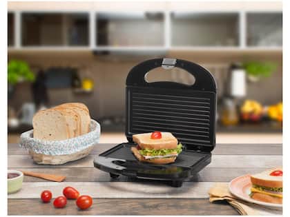 Imagem de Sanduicheira Grill Fama Antiaderente Preta