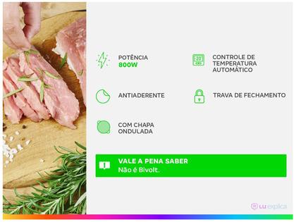 Imagem de Sanduicheira Grill Mondial Premium S-19