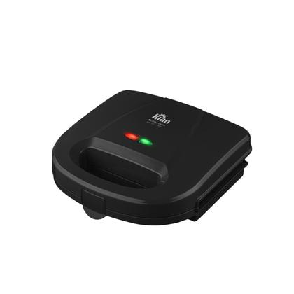 Imagem de Sanduicheira Grill Preta 750W Antiaderente Kian 127V