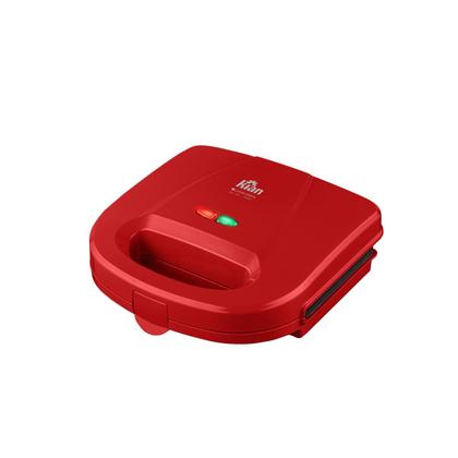 Imagem de Sanduicheira Grill Vermelha 750W Antiaderente Kian 127V