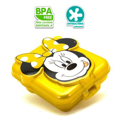 Imagem de Sanduicheira Infantil Mickey ou Minnie 3D Lancheira Escolar Plasútil