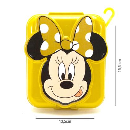 Imagem de Sanduicheira Infantil Mickey ou Minnie 3D Lancheira Escolar Plasútil
