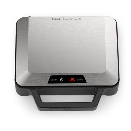 Imagem de Sanduicheira Inox Multiuso Oster 110V