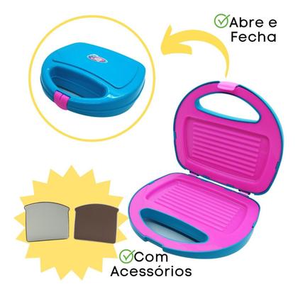 Imagem de Sanduicheira Le Chef Cozinha Infantil - Usual Brinquedos