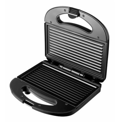 Imagem de Sanduicheira Master Grill Inox Elétrica 2em1 Prática Portátil Revestimento Antiaderente Mondial S20