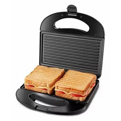 Imagem de Sanduicheira Master Grill Inox Elétrica 2em1 Prática Portátil Revestimento Antiaderente Mondial S20