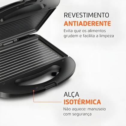 Imagem de Sanduicheira Master Grill Mondial Inox S-20 110v 60hz