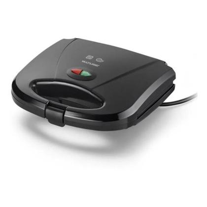 Imagem de Sanduicheira Misteira Tostequeira Tostex Mini Grill Chapa Dupla Elétrica Cook Multilaser 110V