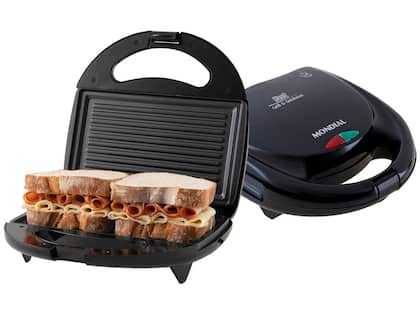 Sanduicheira Mondial Fast Grill S-12 Preta 750W - Antiaderente