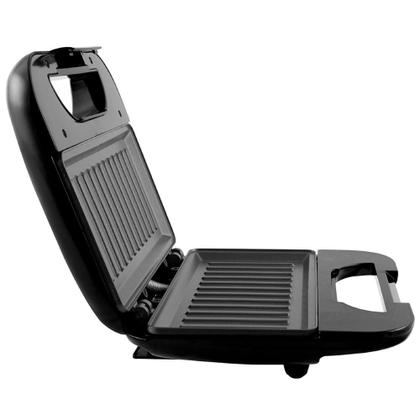 Sanduicheira Toast BGR01P Britânia Preta Com Revestimento Antiaderente 220V Imagem de Sanduicheira Toast BGR01P Britânia Preta Com Revestimento Antiaderente 220V