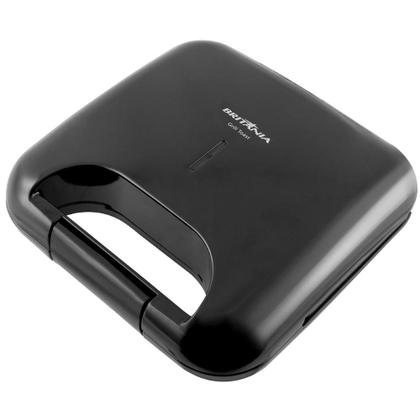Sanduicheira Toast BGR01P Britânia Preta Com Revestimento Antiaderente 220V Imagem de Sanduicheira Toast BGR01P Britânia Preta Com Revestimento Antiaderente 220V