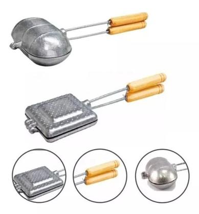 Imagem de Sanduicheira Torradeira Baurutex Tostex Pão Forma Francês Aluminio