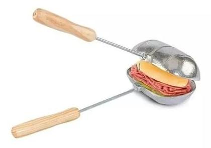 Imagem de Sanduicheira Torradeira Baurutex Tostex Pão Forma Francês Aluminio