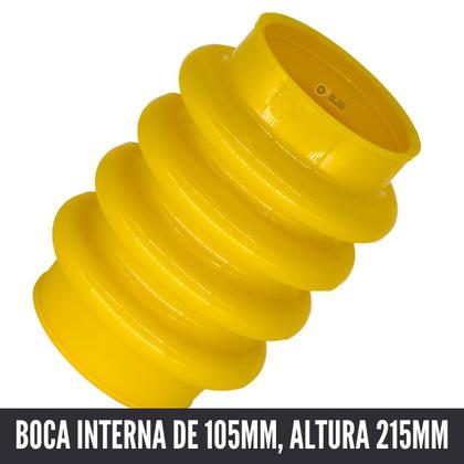 Imagem de Sanfona Amarela Compactador/sapo Percussão P/ Csm Cs55