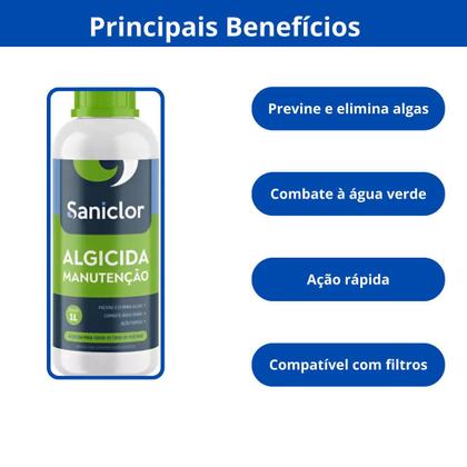 Imagem de Saniclor algicida manutenção 1 litro